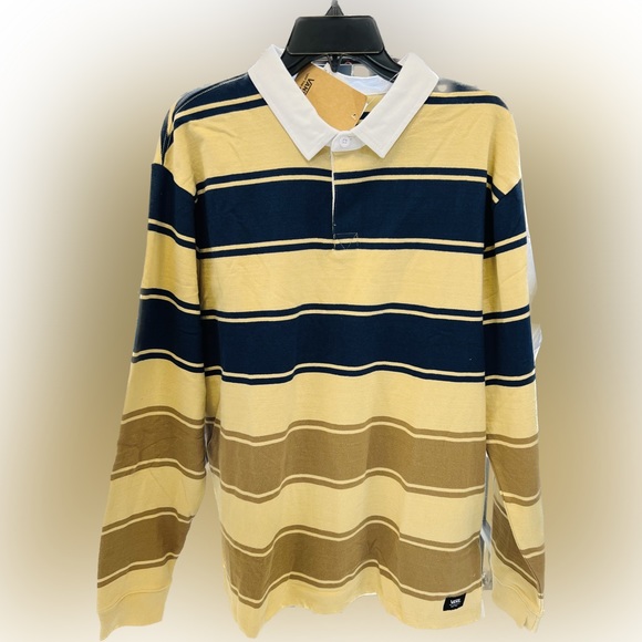 Vans Men’s FRANKLIN STRIPE LONG SLEEVE KNIT SHIRT - Picture 5 of 5